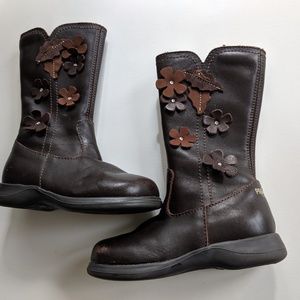 Primigi brown leather toddler boots